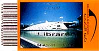 alexandrie bibliotheque ticket