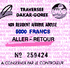 Travers&eacute;e Dakar - Gor&eacute;e